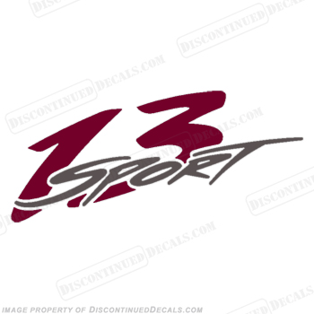 Boston Whaler 13 Sport Decal - Red
