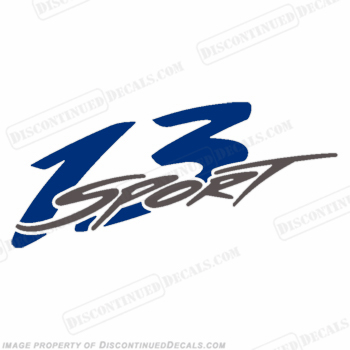 Boston Whaler 13 Sport Decal - Blue