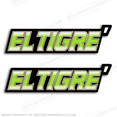 Arctic Cat El Tigre' Decals (Set of 2)