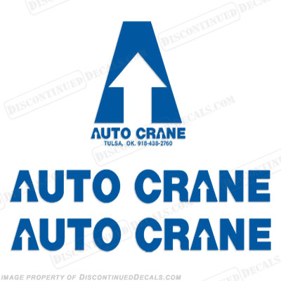 Auto Crane Decal Kit