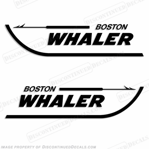 Boston Whaler Boats Logo Decal - Any Color!