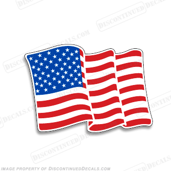 American Flag Decal - Correct Craft