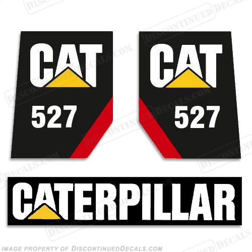 Caterpillar Track Skidder 527 Decal Kit