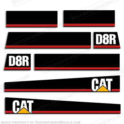 Caterpillar Loader D8R Decal Kit
