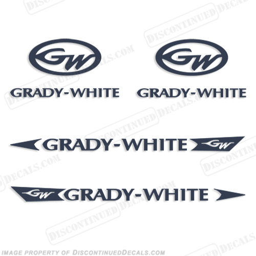 Grady White 19' Decal Kit - Any Color!  INCR10Aug2021