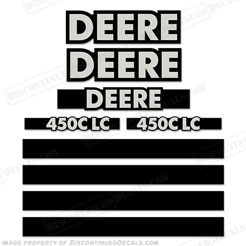 John Deere 450C-LC Excavator Decals