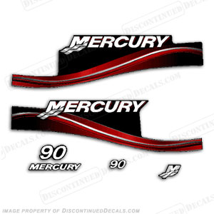 mercury 90hp elpto decal kit