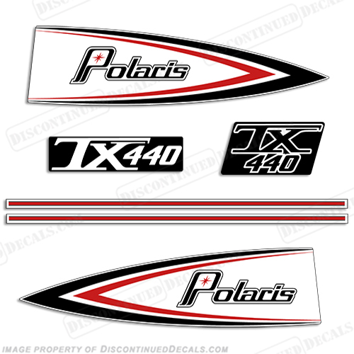Polaris 1976 TX440 Decals