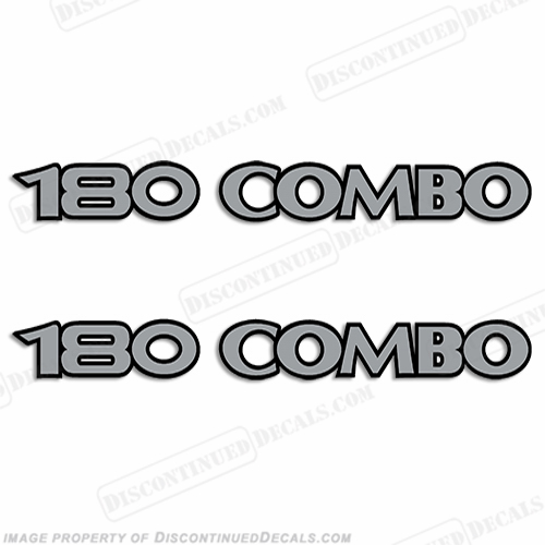 180 Combo Logo Decal - Set of 2