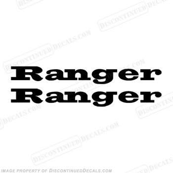 Ranger Boats Logo Decals - Any Color!