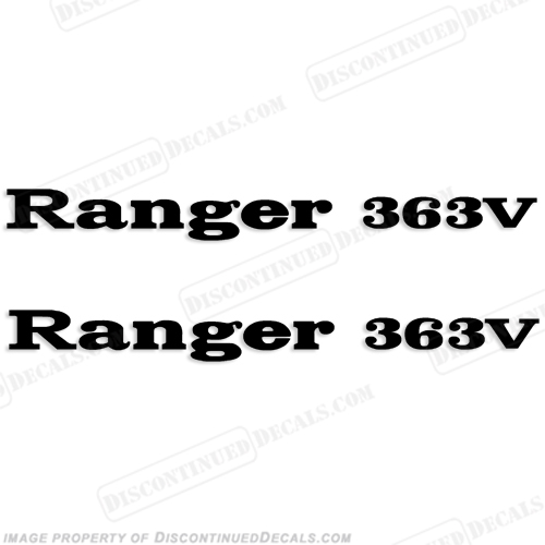 Ranger 363V Decals (Set of 2) - Any Color! INCR10Aug2021