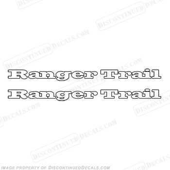 Ranger Trail Logo Decals - Any Color!