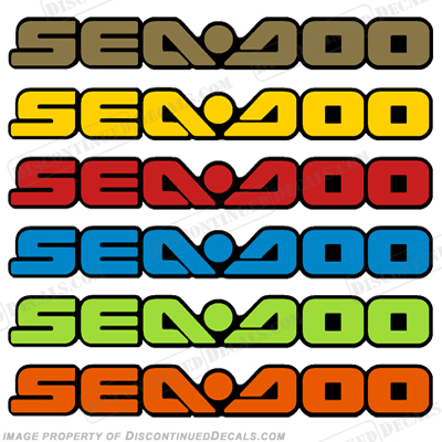 SeaDoo Decal - Choose Color!