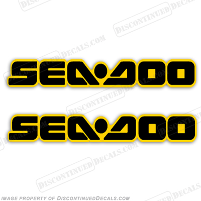 SeaDoo Decals - Set of 2