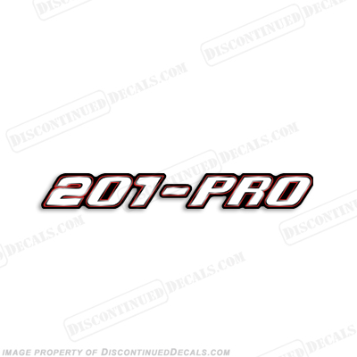 Stratos "201-PRO" Decal