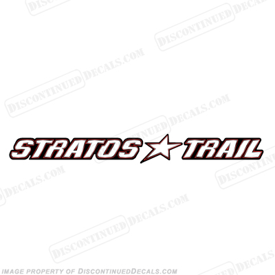 Stratos Trail Logo Decal - 24"
