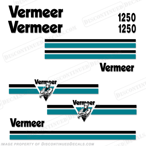 Vermeer BC1250 Brush Chipper Decals