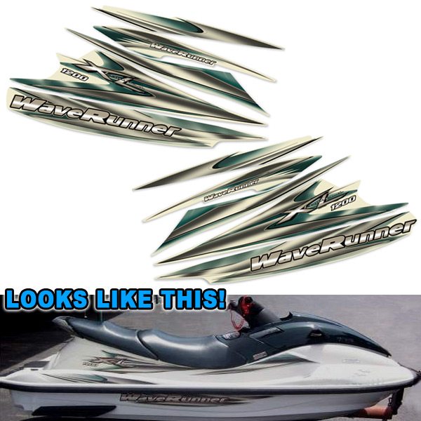 Yamaha 1200XL PWC Decals