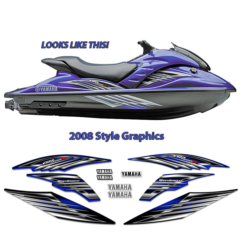 2008 GP1300R PWC Decals