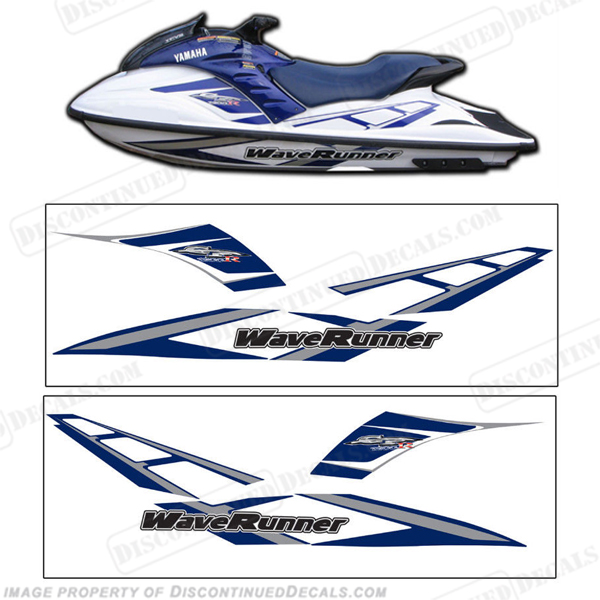 Yamaha GP1200R PWC 2001 Decals